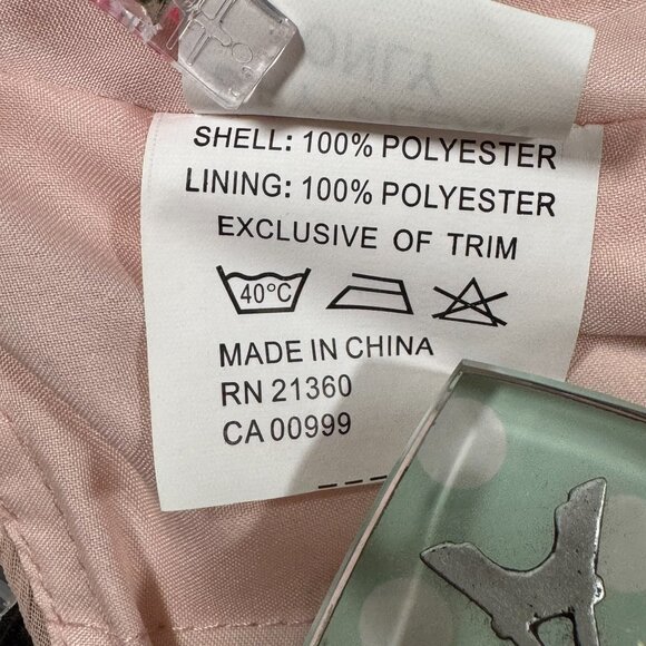 Mori Lee Bridesmaid Dress Long Formal Blush US Size 10 Angelina Faccenda 20423 - Picture 7 of 12